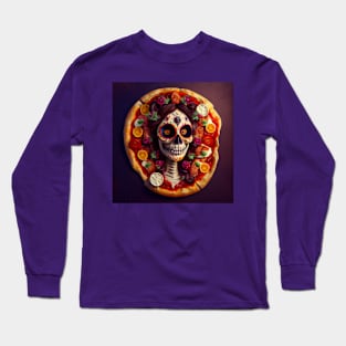 Pizza Catrina Long Sleeve T-Shirt